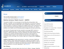 Tablet Screenshot of marco-ltd.org